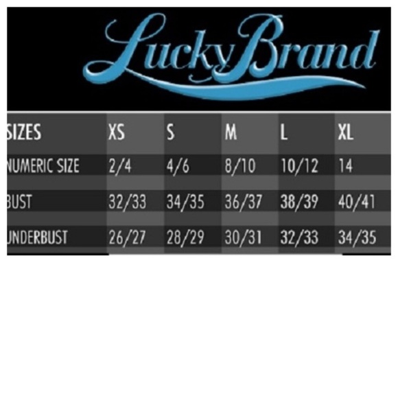 NWOT Lucky brand white one piece! - Picture 7 of 7